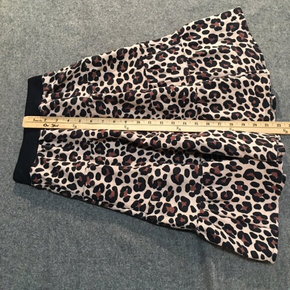 Skirt Flannel Girls 4 Maxi Leopard Print Ruffle Tiered Cotton Mom and Pop's Kids - Picture 8 of 9